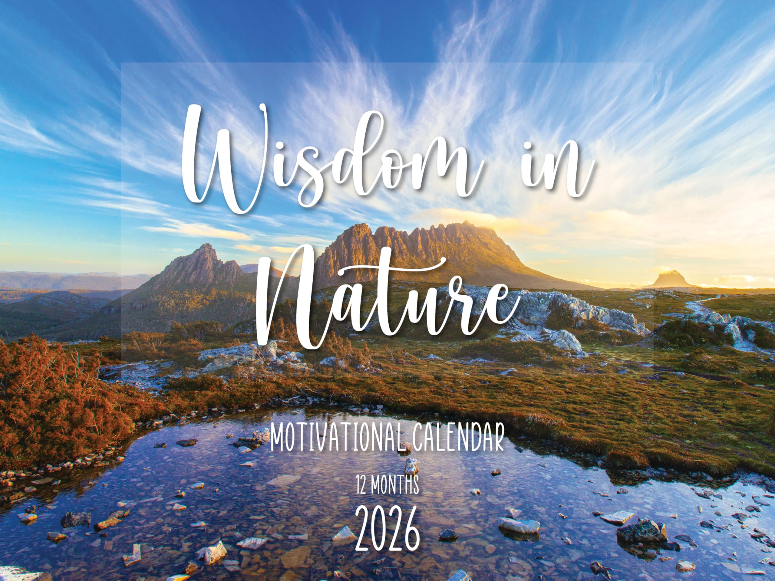 JBH Creations Wisdom in Nature Motivational Calendar 2026