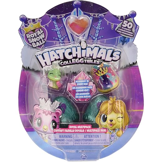 Hatchimals CollEGGtibles S6 4 Pack with Bonus for Kids 5+