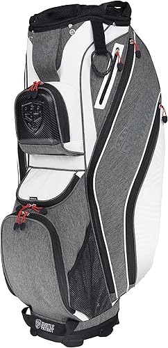 Subtle Patriot Bolsa para carrito de golf, bolsa de golf ultraligera y organizada, diseñada para montar en carrito, capacidad para 15 palos,