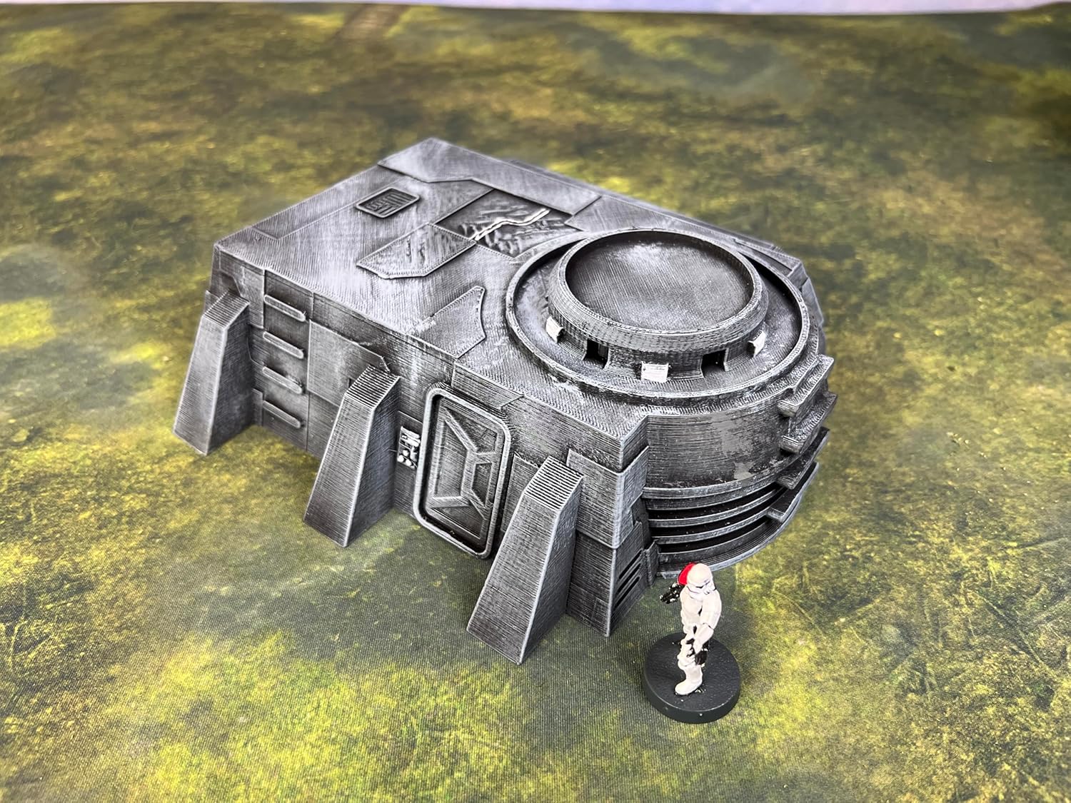 Legion Terrain - LegionTower Command Base - Miniature Tabletop Wargaming Terrain (Painted)