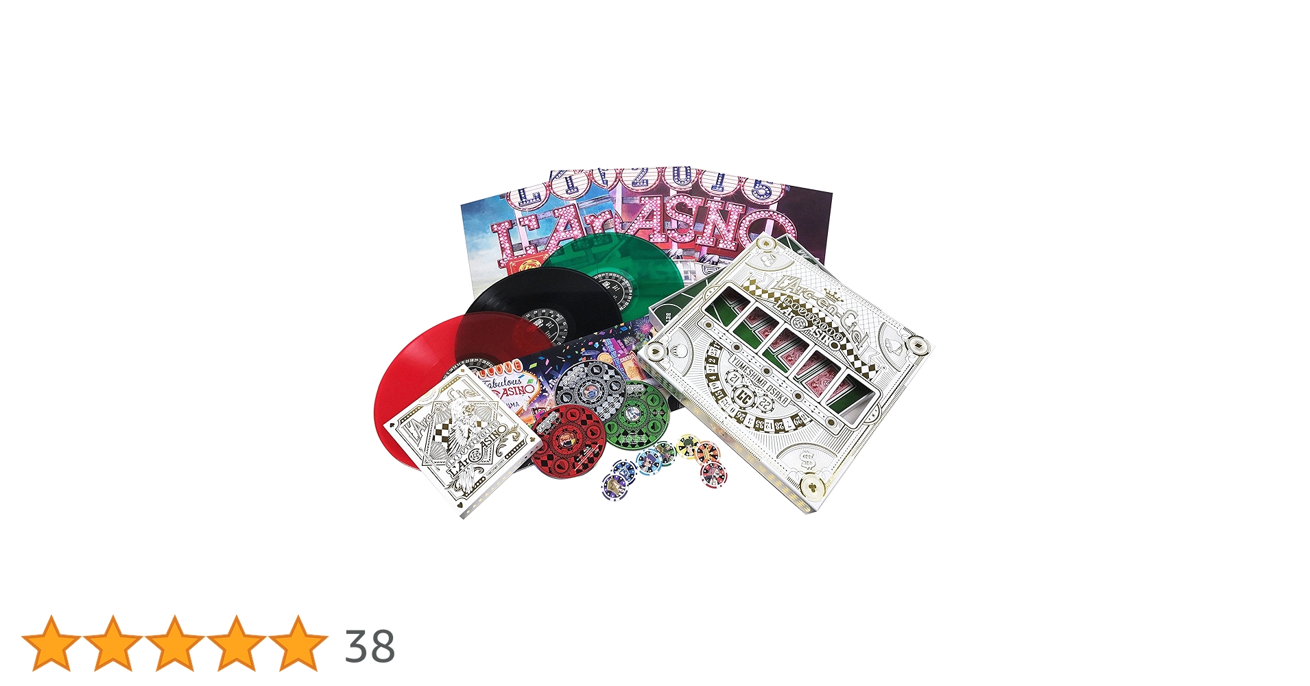 Amazon.co.jp: L'Arc-en-Ciel LIVE 2015 L'ArCASINO(完全生産限定盤