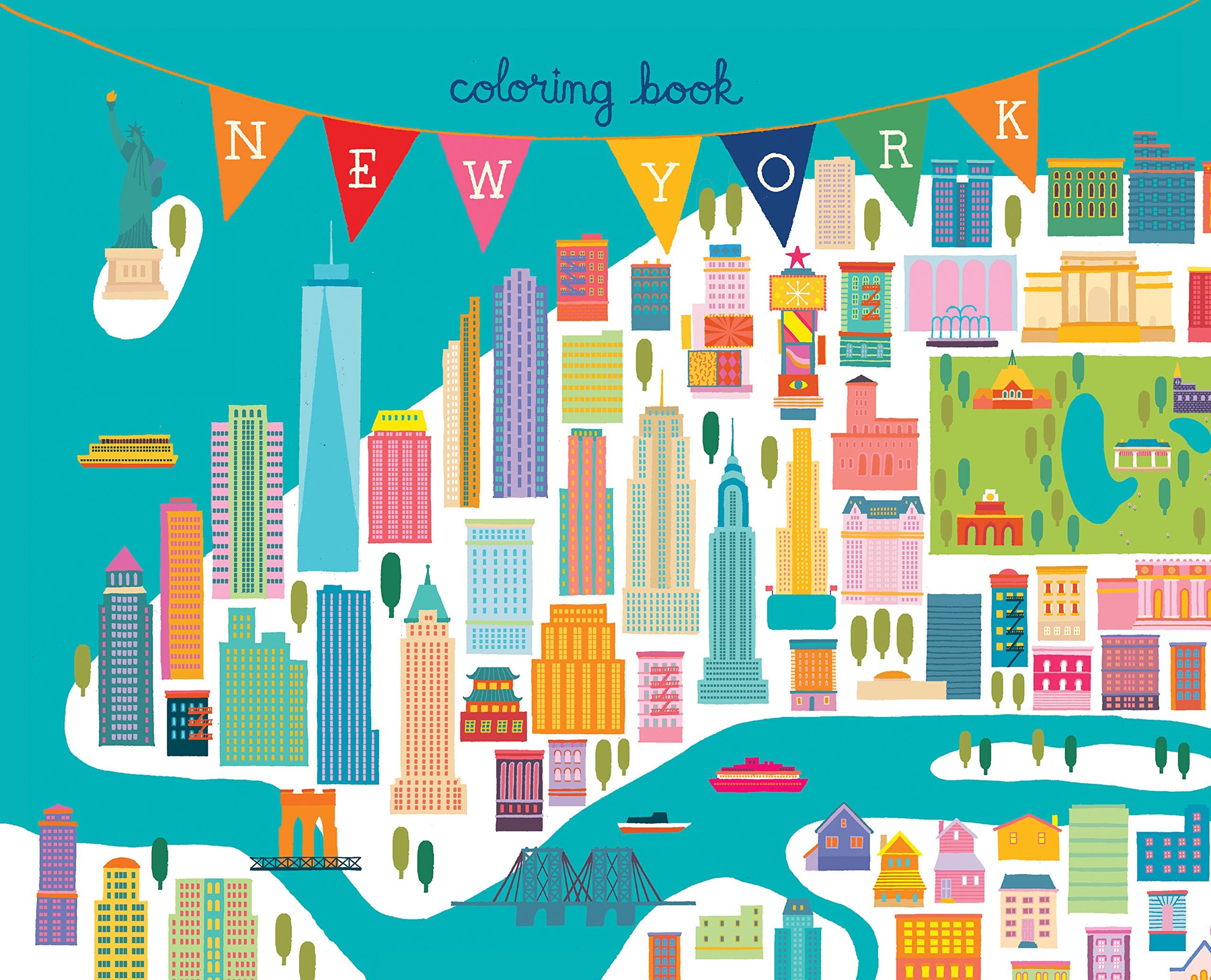 AMERICAN WEST BOOKSAMERICAN WEST BOOKS New York Coloring Book: Mini Edition