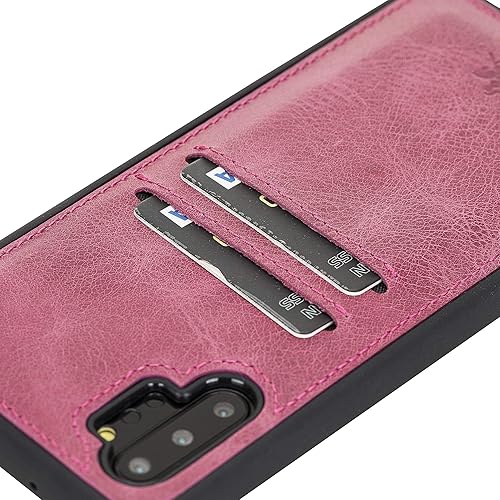 Venito Cosa - Funda de piel tipo cartera compatible con Samsung Galaxy Note 10 Plus (6.8 pulgadas), extra segura, con bloqueo RFID y cubierta