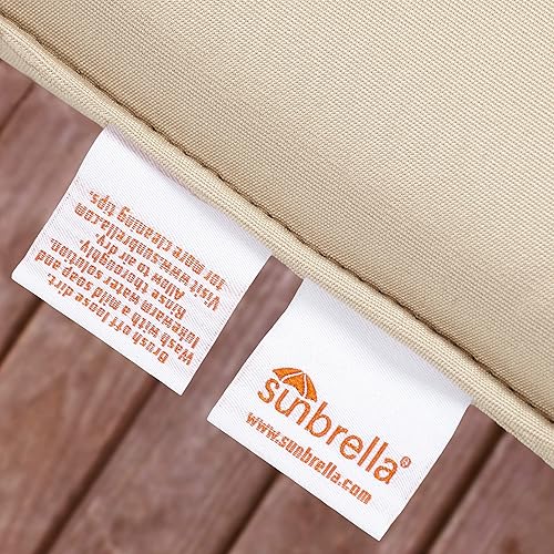 Miniatura 5 de Juego de almohada y cojín con cable para interiores y exteriores, 23.5 x 23 x 5, guacamayo de lona, 72 unidades