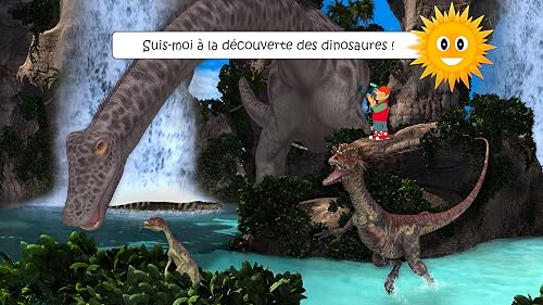 Trouve-les tous: Dinosaures et Animaux Préhistoriques - Jeu éducatif pour les enfants - Découverte en photos, puzzles et vidéos ! – vue 2