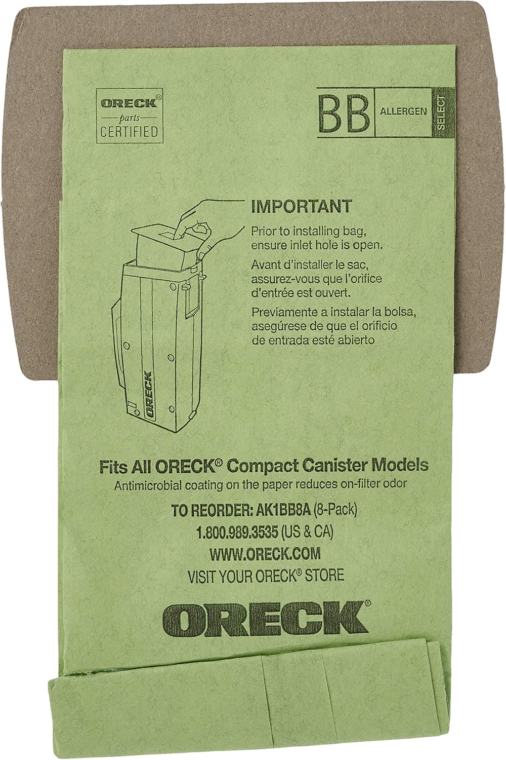 Oreck Vacuum Cleaner Bags - Thumbnail 2