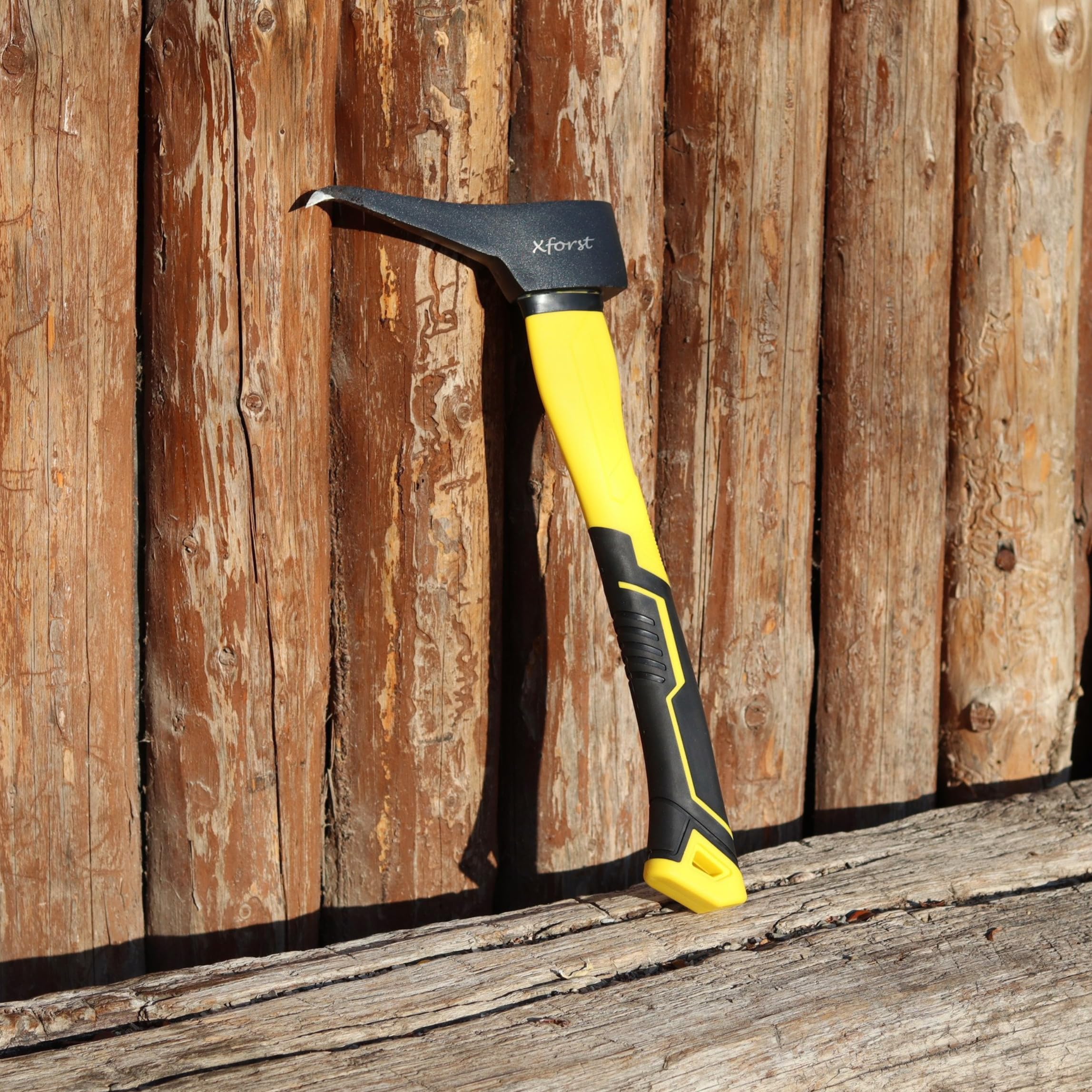 Xforst X-P50F BX Sappie Sapie, Porte Marteau Inclus. Idéal pour la manutention de Bois, Troncs de Bois et de bûches. avec Manche de Fibre de Verre.
