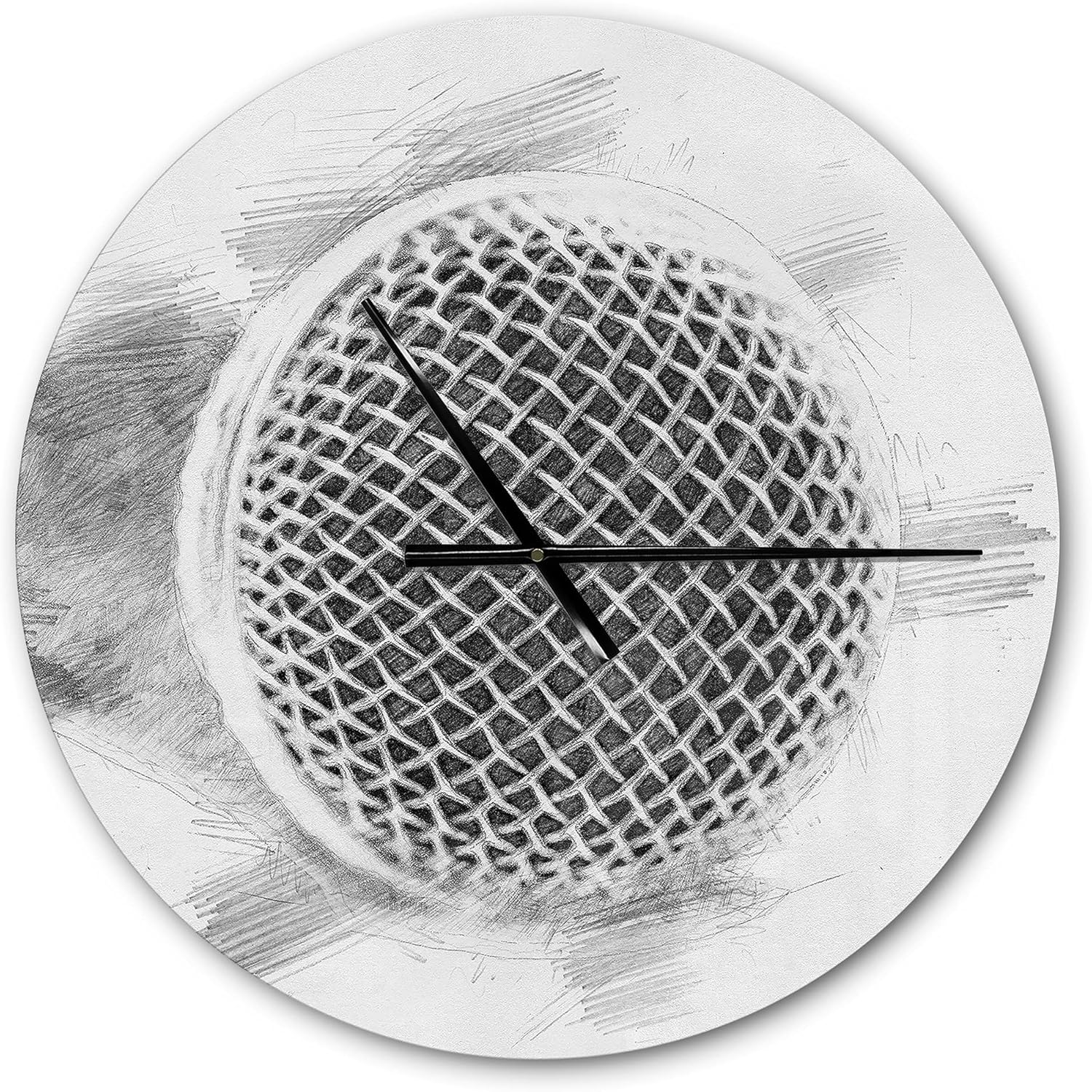 'Big Cross Between Two Cliffs' Modern Wall Clock for Home Bedroom Bathroom Office Living Room Decoration