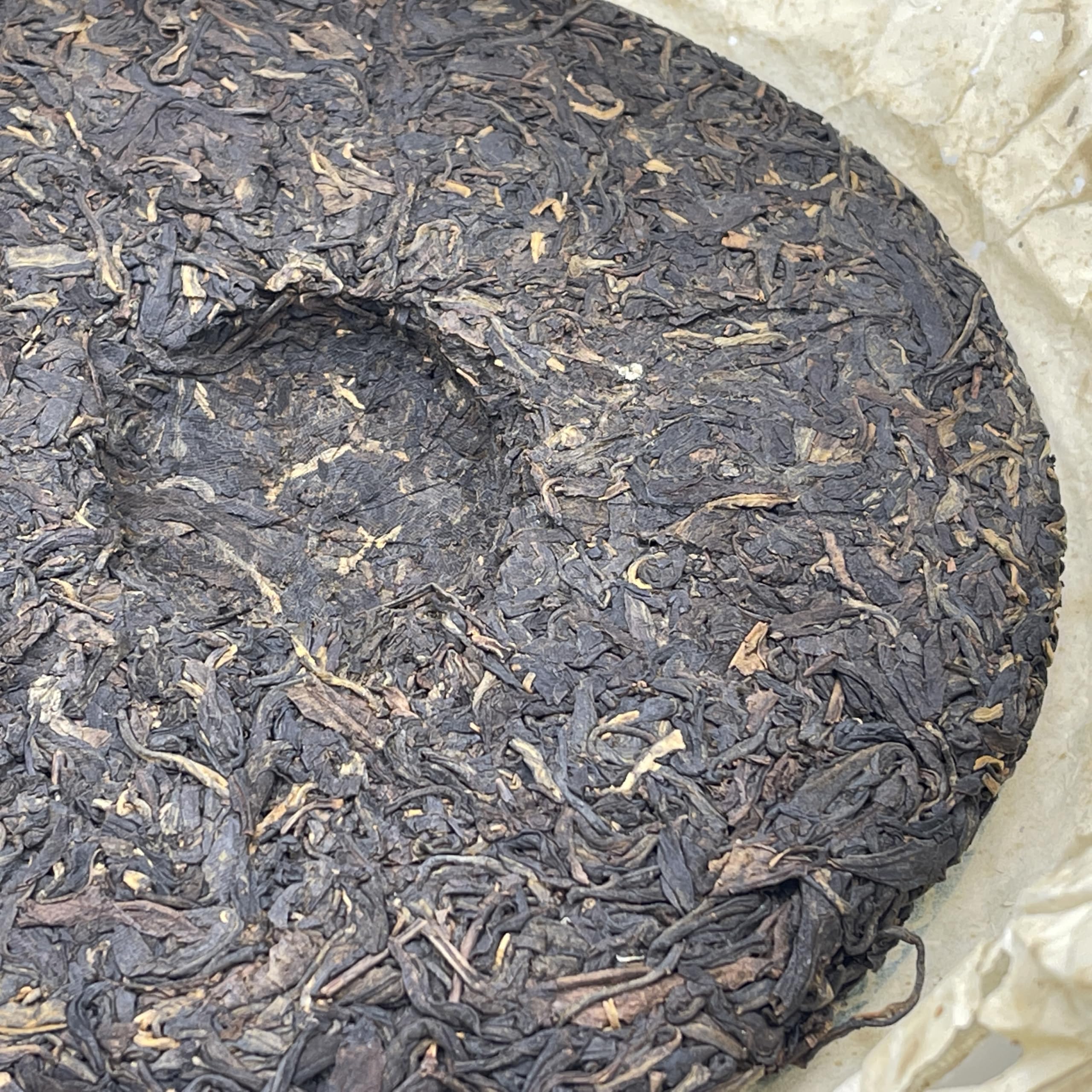Jianmin Tea Factory 2005 Raw Pu-Erh Tea Cake – Yunnan Qizi Bing Sheng Cha, 357g Aged Chinese Pu-Erh