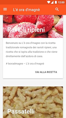Ricette | L'è ora d'magne