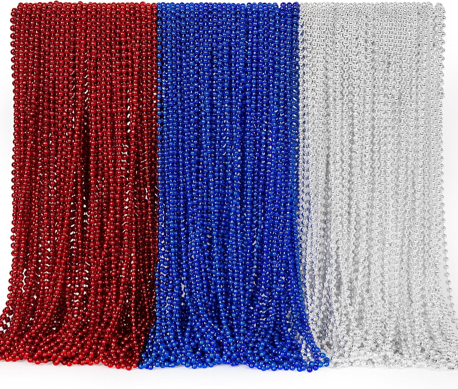 EOBOH 4th of July necklace 200pcs party parade favor accessories bulk