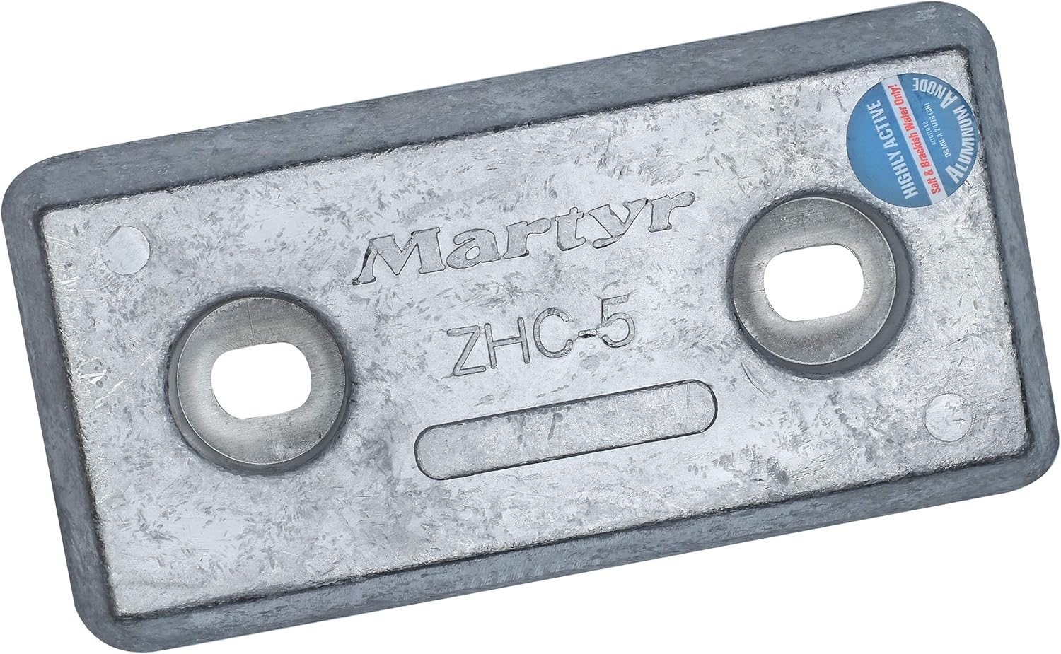 Martyr CMZHC5AA Hull Anode (Large Streamlined BoltOn Hull Anode) in Aluminium, Boat Compasses