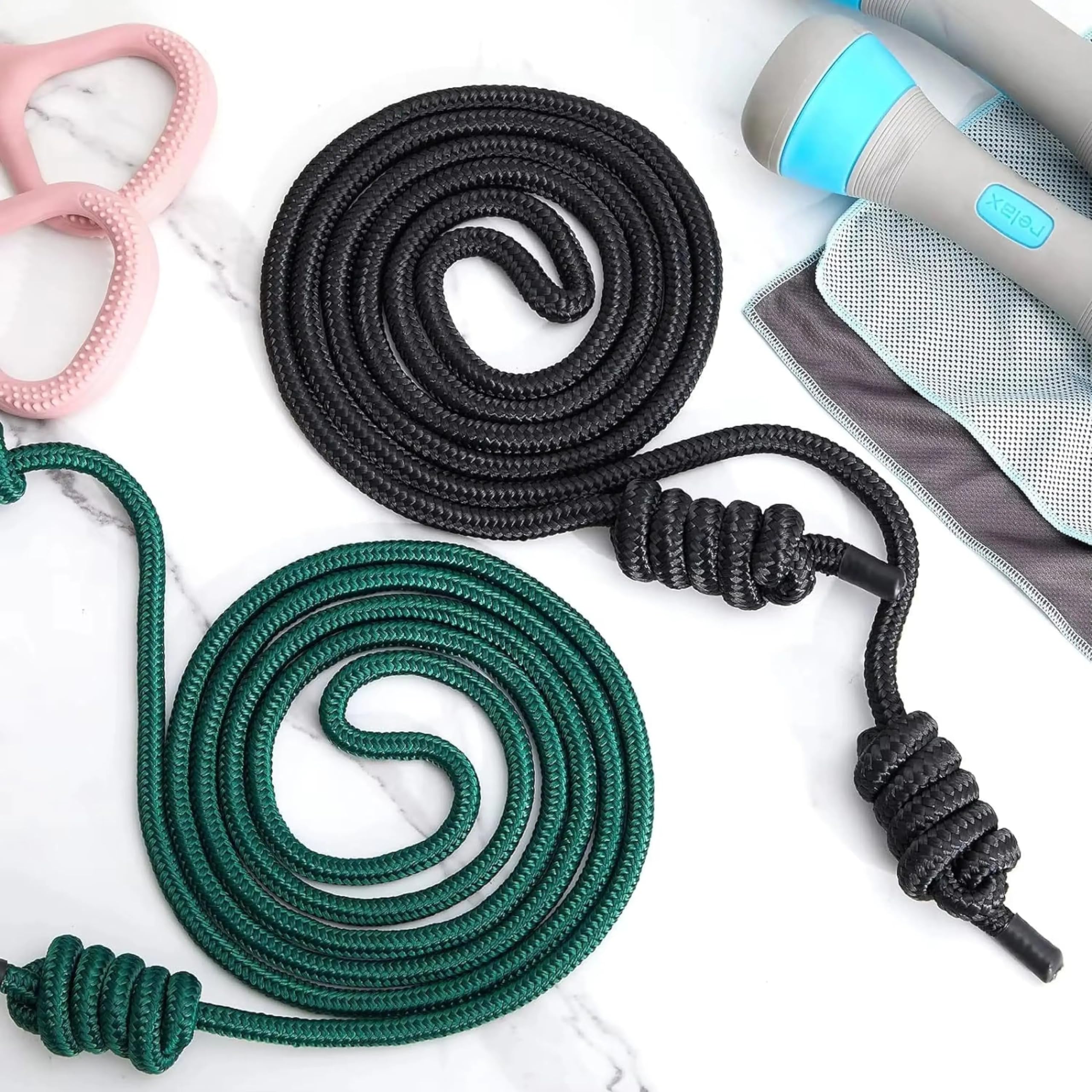 Rope Flow Springseil Multifunktional, 280cm Länge, extra robustes und griffiges Material
