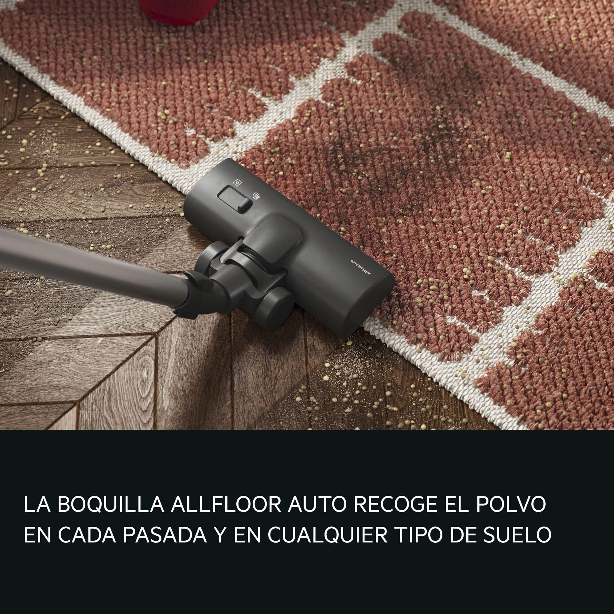 AEG Aspirador 750 W VX83-2EBR Negro | 750 w, 3,5 l, ruido 64 db(a), aspirador con bolsa, apto todo suelo