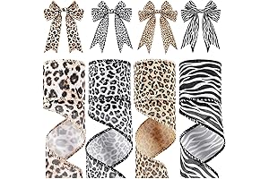 Leopard Print Ribbon: Animal Instincts for DIY Decor