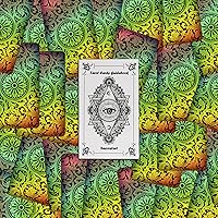 Vista 6 de Smoostart 78 cartas de tarot holográficas con guía, baraja de cartas de tarot clásicas para principiantes y jugadores profesionales, juego de contar