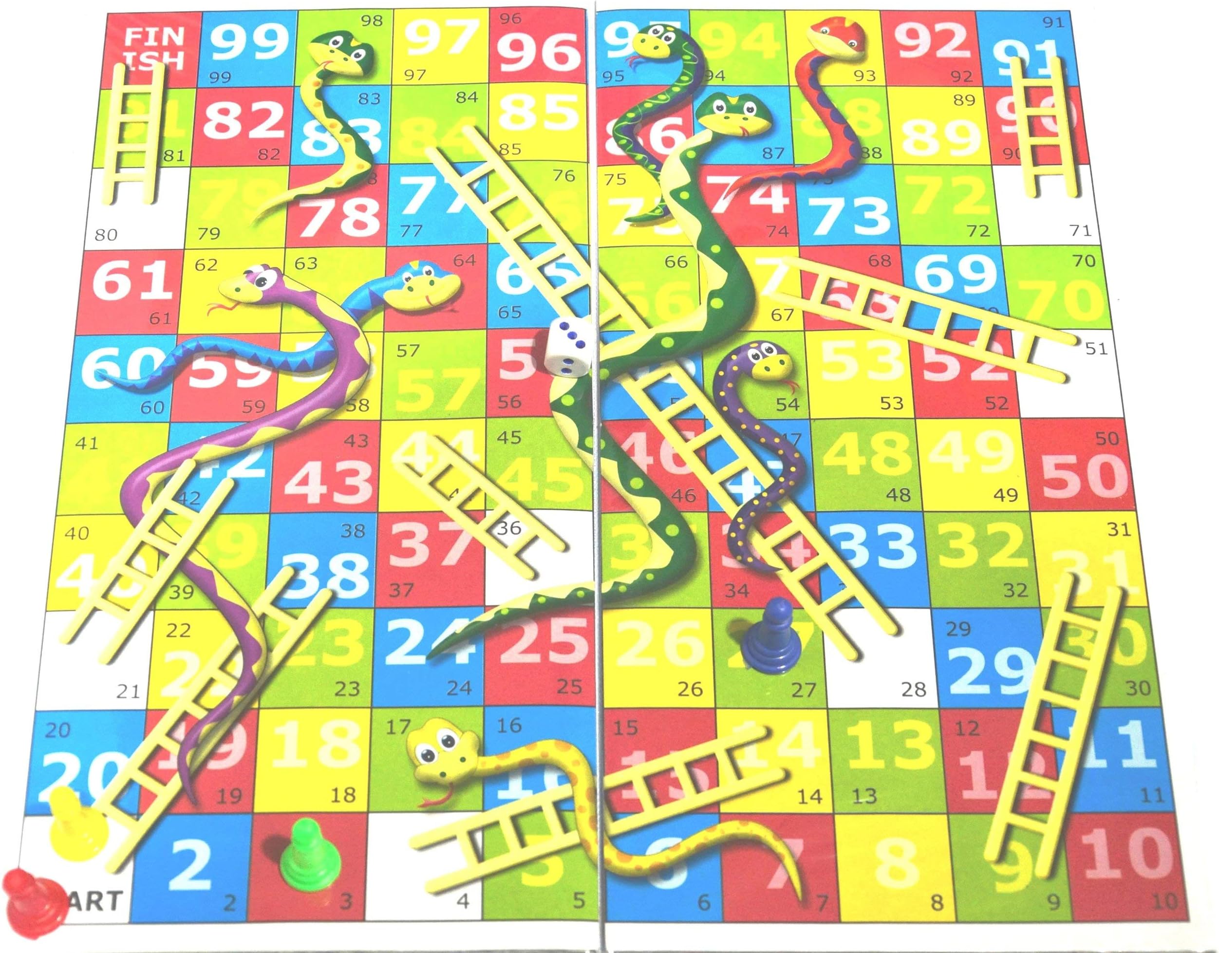 sunnytoyz Ludo, Snakes and Ladders 15"