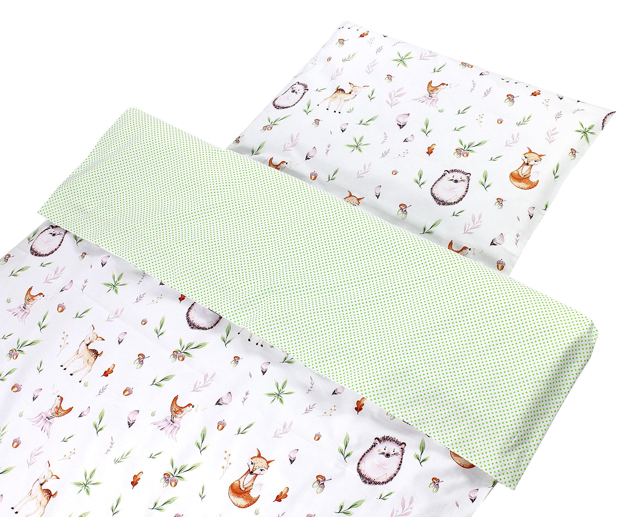TupTam Juego de Ropa de Cama para Niños, de 2 Piezas., Conejo/Rosa/Lunares, 120x90 cm — view 127