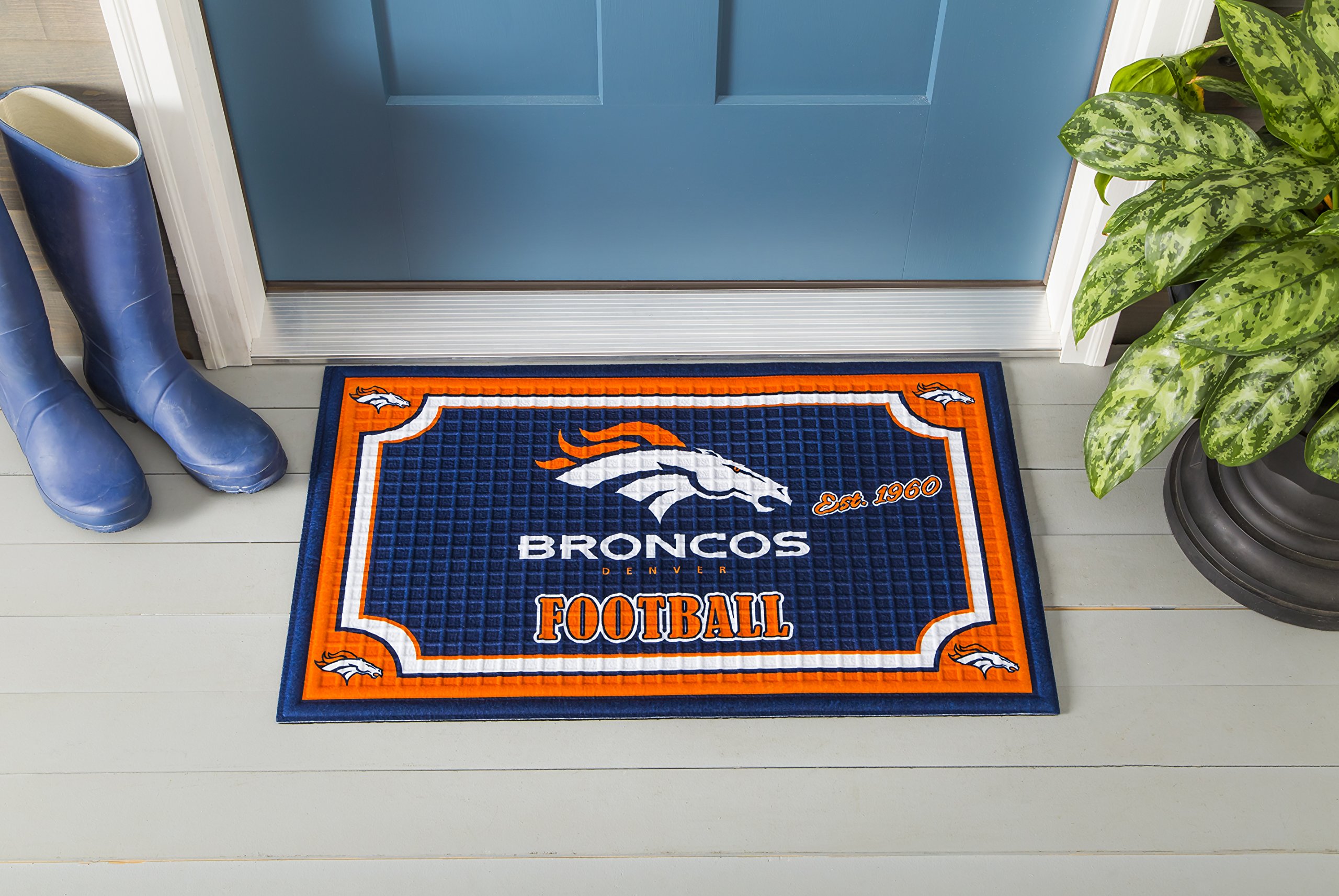【rug】BRONCOS NFL アメフト チーム DENVER ラグ マット rug】BRONCOS NFL アメフト チーム DENVER ラグ マット