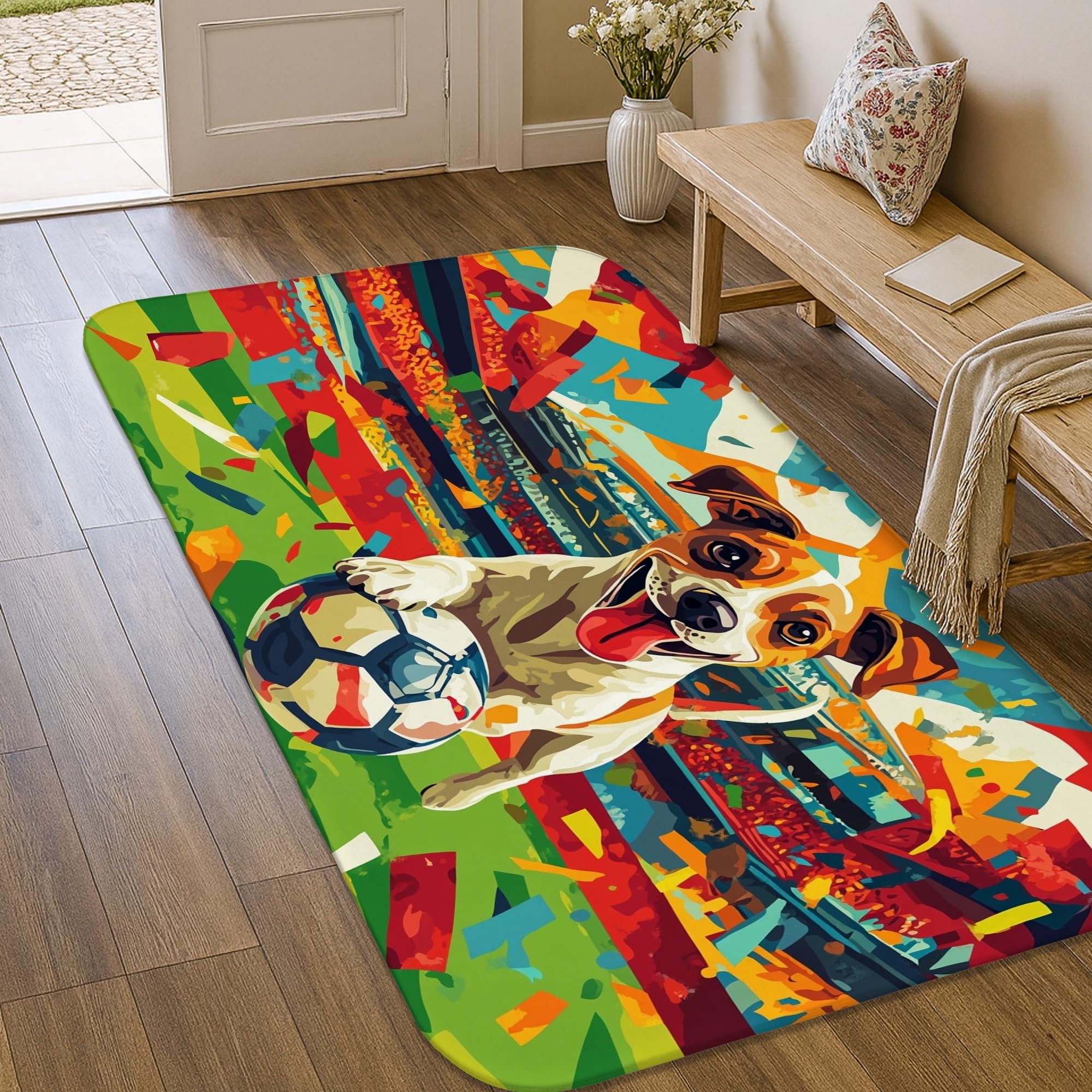 Tapis de sol pour chien anti-glisse : fini les poils et la saleté dans votre entrée