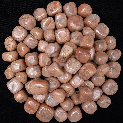 Miniatura 31 de Crocon Kit de cristales y piedras curativas de amatista de 1 libra para cristal curativo de Reiki, piedras pulidas moradas, piedras pulidas