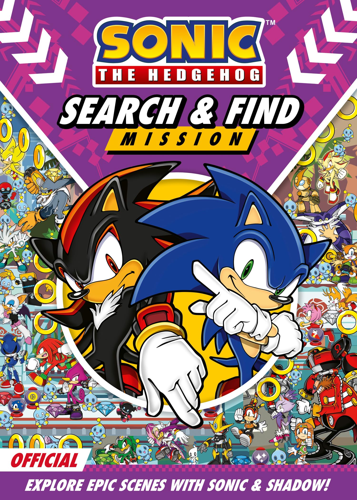 Sonic the Hedgehog Search & Find Mission: New for 2026! Look for Sonic and his friends on every action-packed spread! The perfect gift for kids aged 5, 6, 7, 8, 9