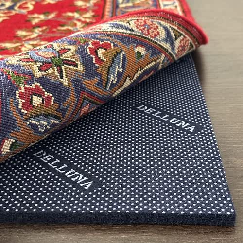 DELLUNA Non-Slip Area Rug Pad 2'x3', 3/8" Thick Double Side