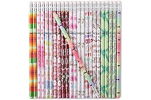 24 Assorted Floral Pencils by Mr. Pen