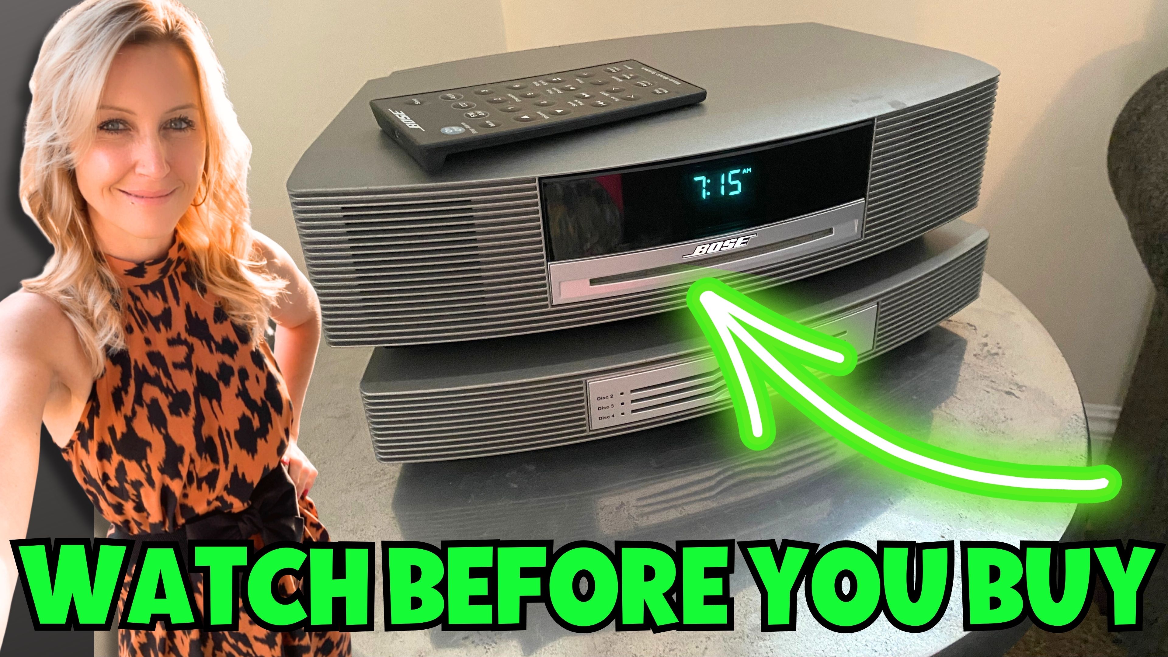 Watch Honest Review Of The Bose Wave Music System Multi-CD Changer