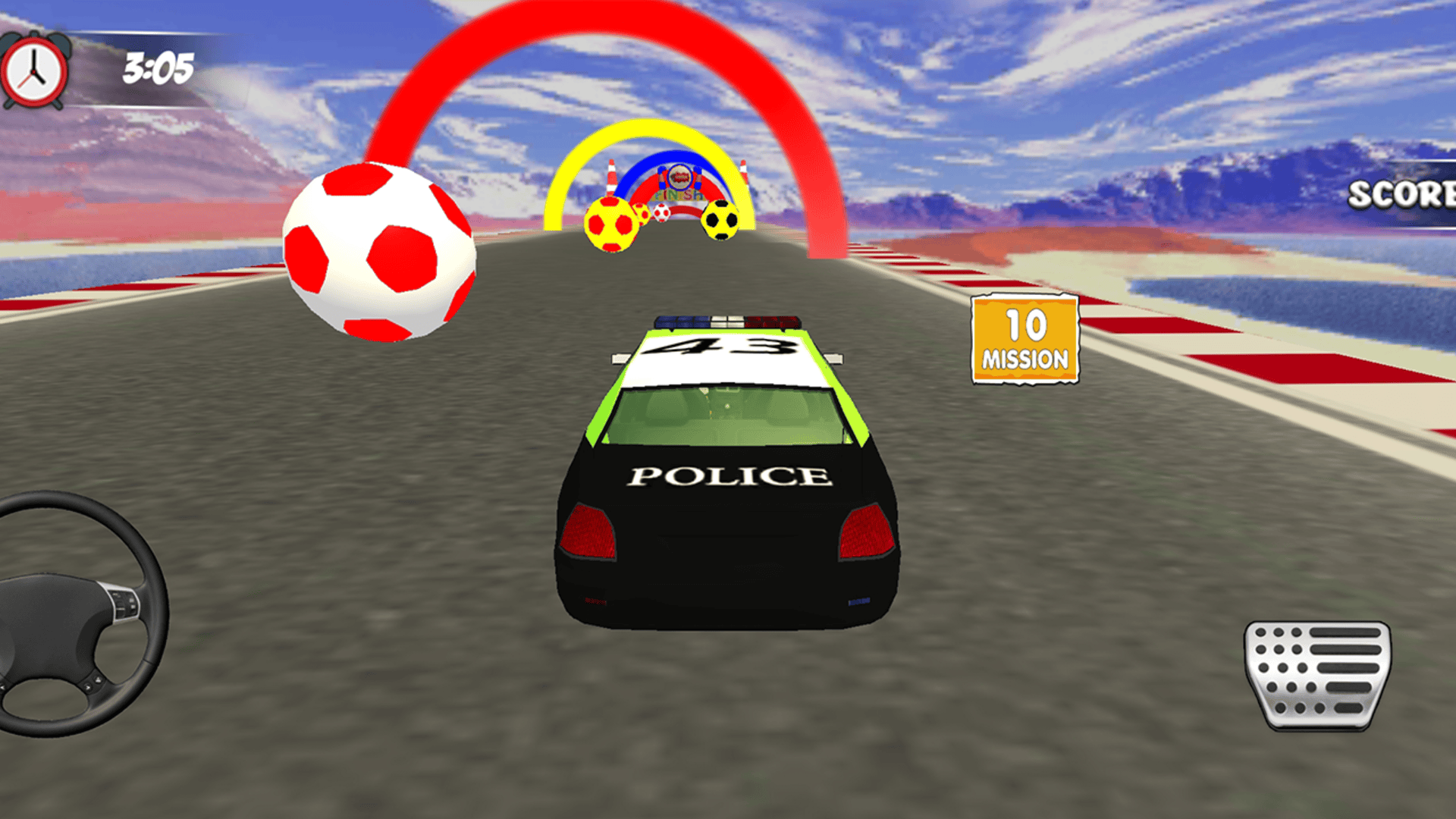 Police Car Racing Game Controller Police Car Racing Games 3D - Mega Ramp Cop Car Stunt Driving Games ...