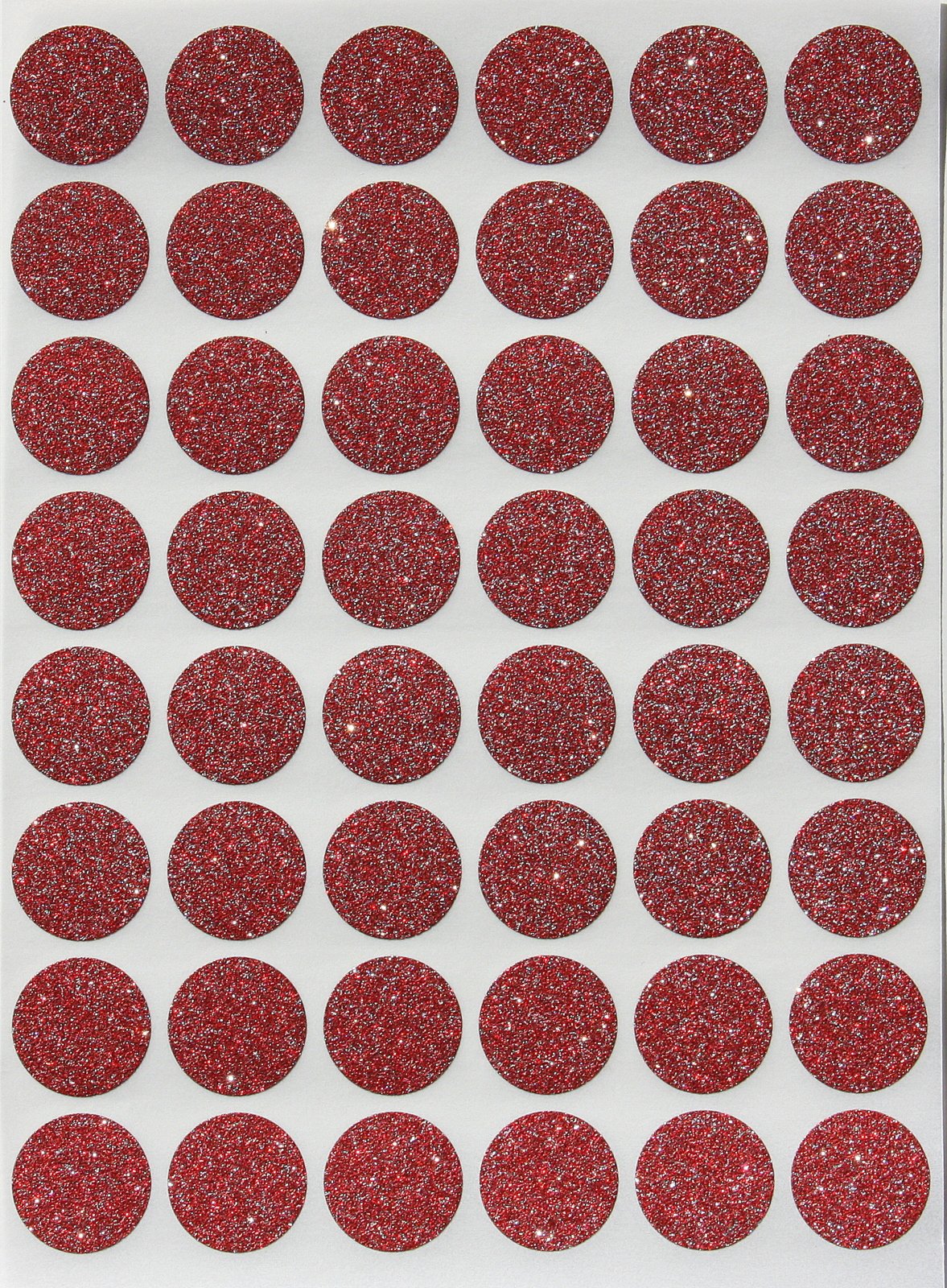 Royal Green Red Sparkly Invitation Seals 3/4" Diameter Spark Dot Stickers Stationery Glitter Round Labels 17mm 720 Pack โ image 1