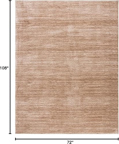 Vista 626 de SAFAVIEH Vision Collection VSN606F - Tapete de 6 pies x 9 pies, crema, moderno, ombré, no desprende pelo, fácil cuidado, para zonas de alto tráfico