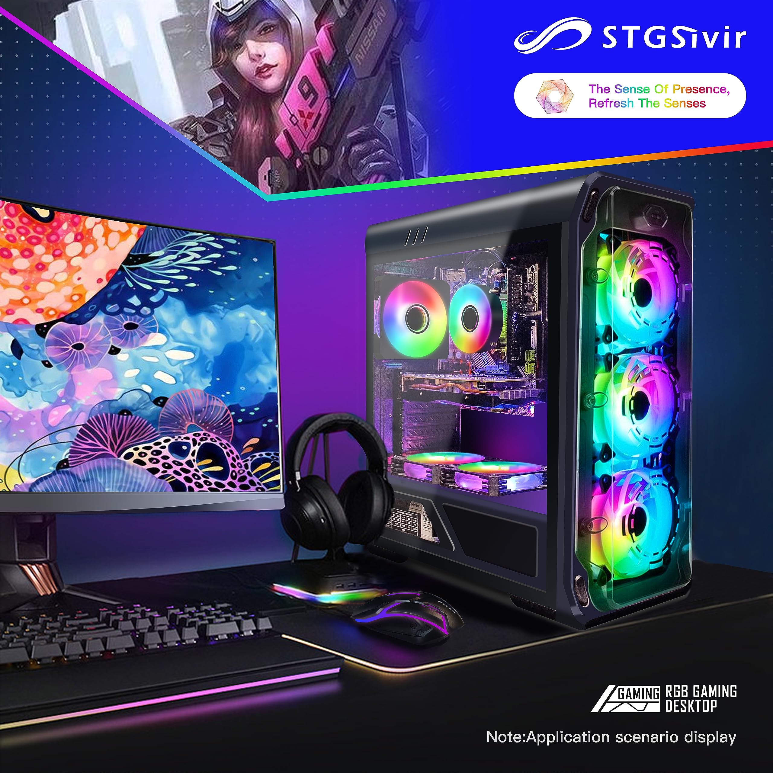 ゲーミングPC◇i5 4670k◇SSD120G◇HDD 1T◇GTX 1060（3G） or RX 570