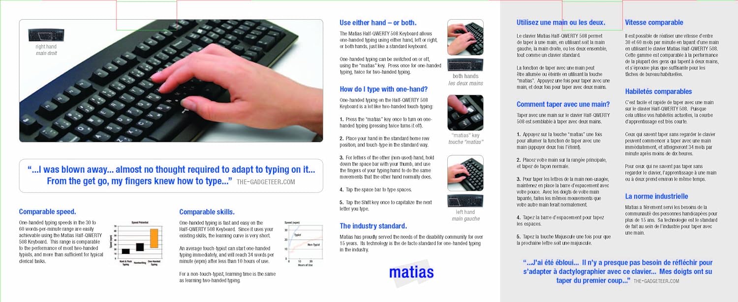 Black Friday Sale 2022 Matias Half-QWERTY 508 Keyboard, Black, USB, PS/2