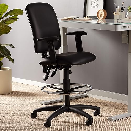 Miniatura 12 de Taburete multifunción Boss, de tela, Plástico Madera, Negro