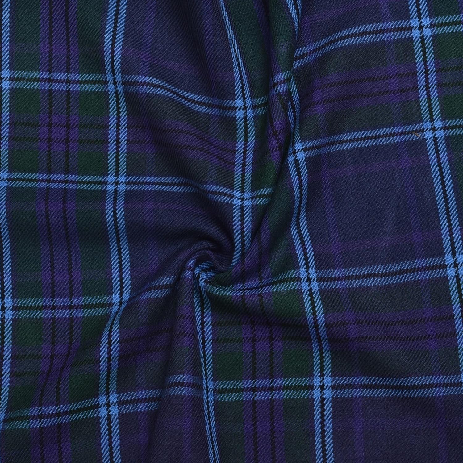 Scottish 13oz Tartan Fabric by The Yard Authentic Tartan Fabric for Kilts, Table Runners, Christmas Decor - Tartan Plaid Fabric for Pillows & Crafts (Brown Watch-6 Yard)