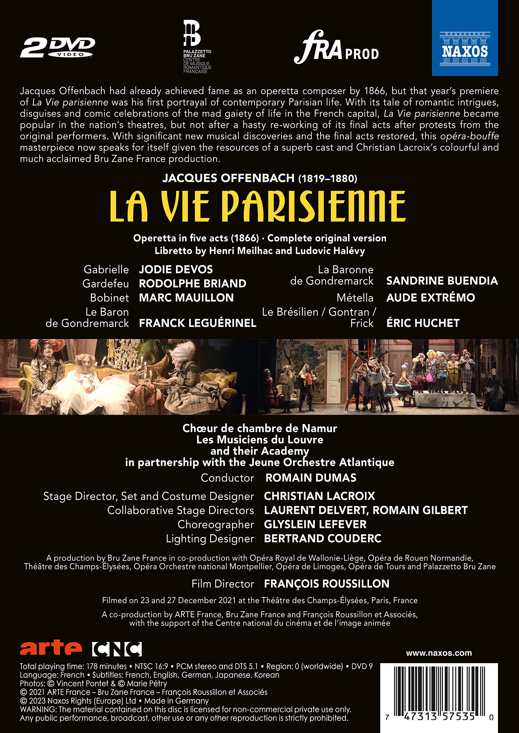 Jacques Offenbach : La Vie Parisienne