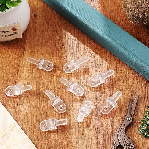 Miniatura 6 de Jetec 6 Pieces Horizontal Blind Hardware Wand Tip Repair Wand for Broken Assembly Replacement Kits Vertical Blinds Replacement Slats Exterior Window