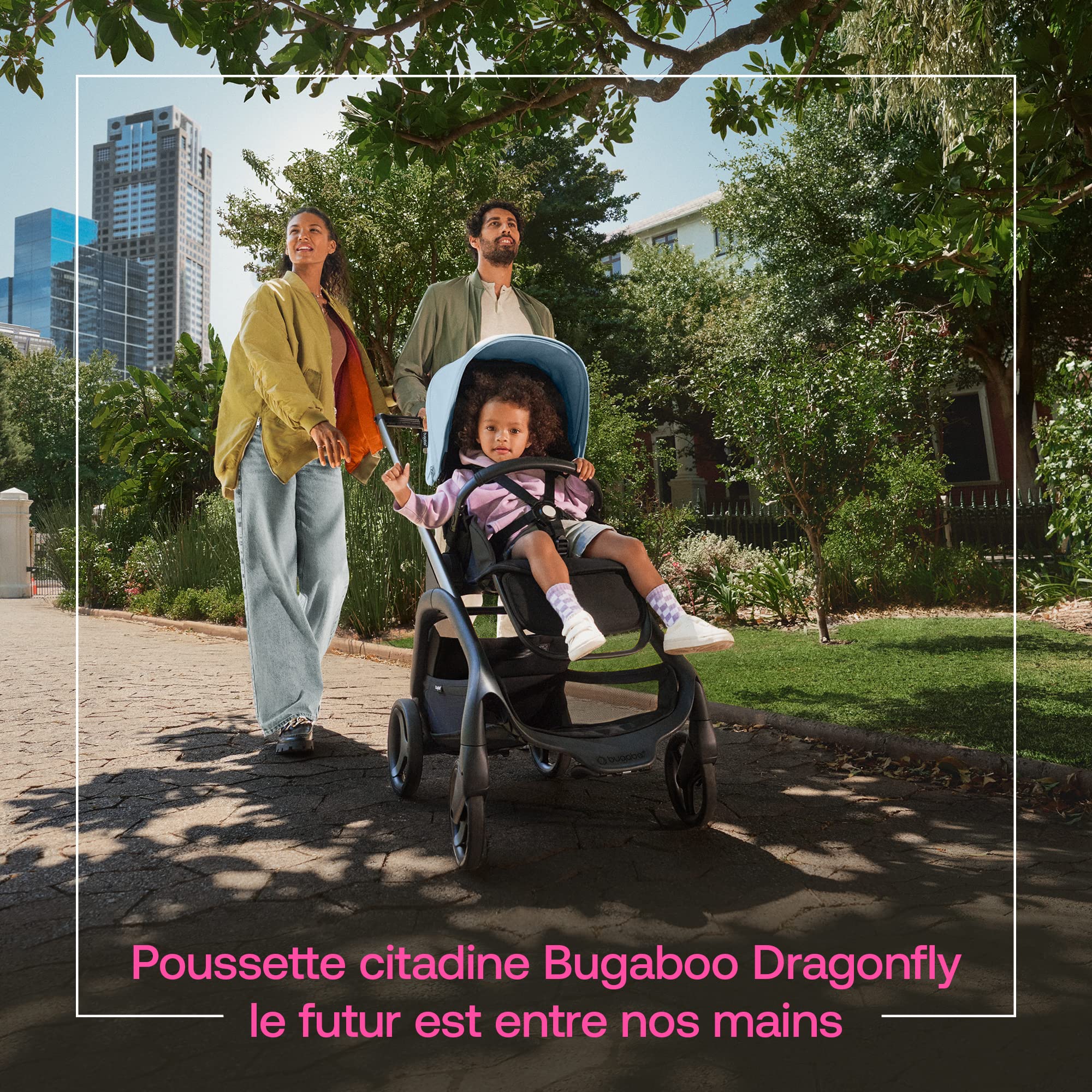 Bugaboo Dragonfly, Poussette citadine compacte et légère