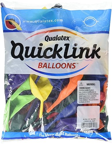 Miniatura 4 de Qualatex Globos de látex Quicklink verde de 12 pulgadas (50 unidades)