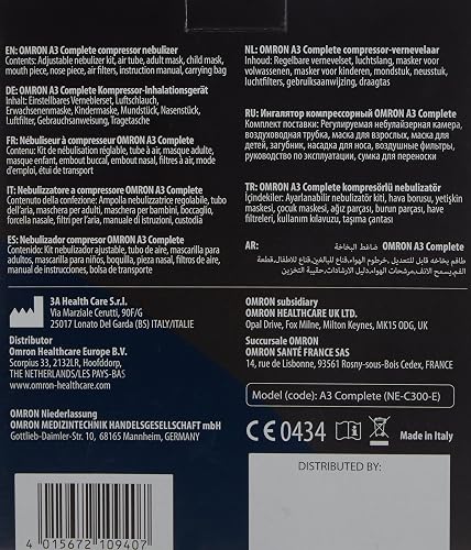 OMRON A3 Complete kit de nébulisation de remplacement - 5