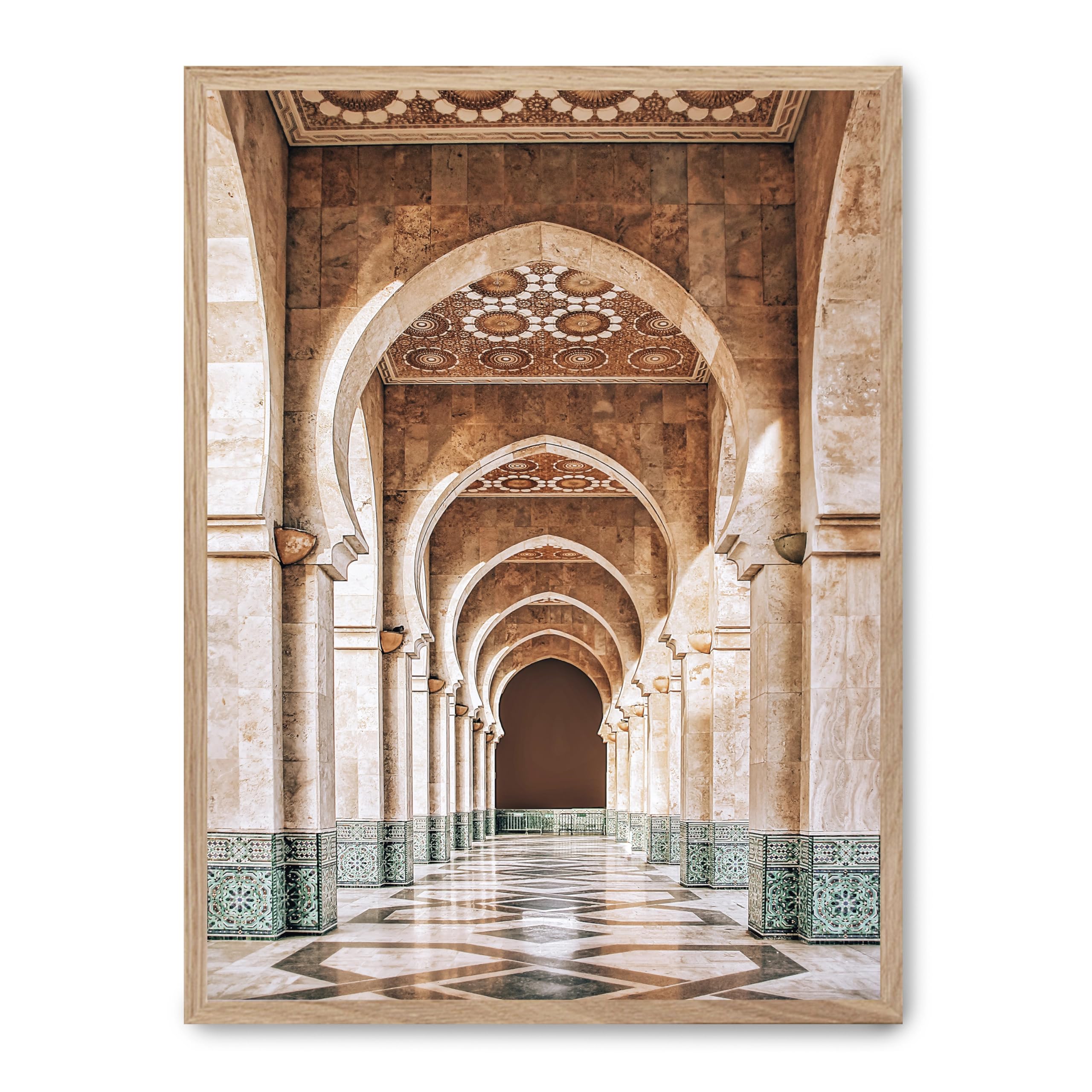 Cuadro moroccan architecture tableau haut de gamme pour bureau