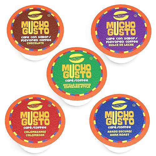 Miniatura 2 de Mucho Gusto Paquete variado de cápsulas de café, compatibles con cafeteras K Cup incluyendo 2.0, 40 unidades (paquete de 1)