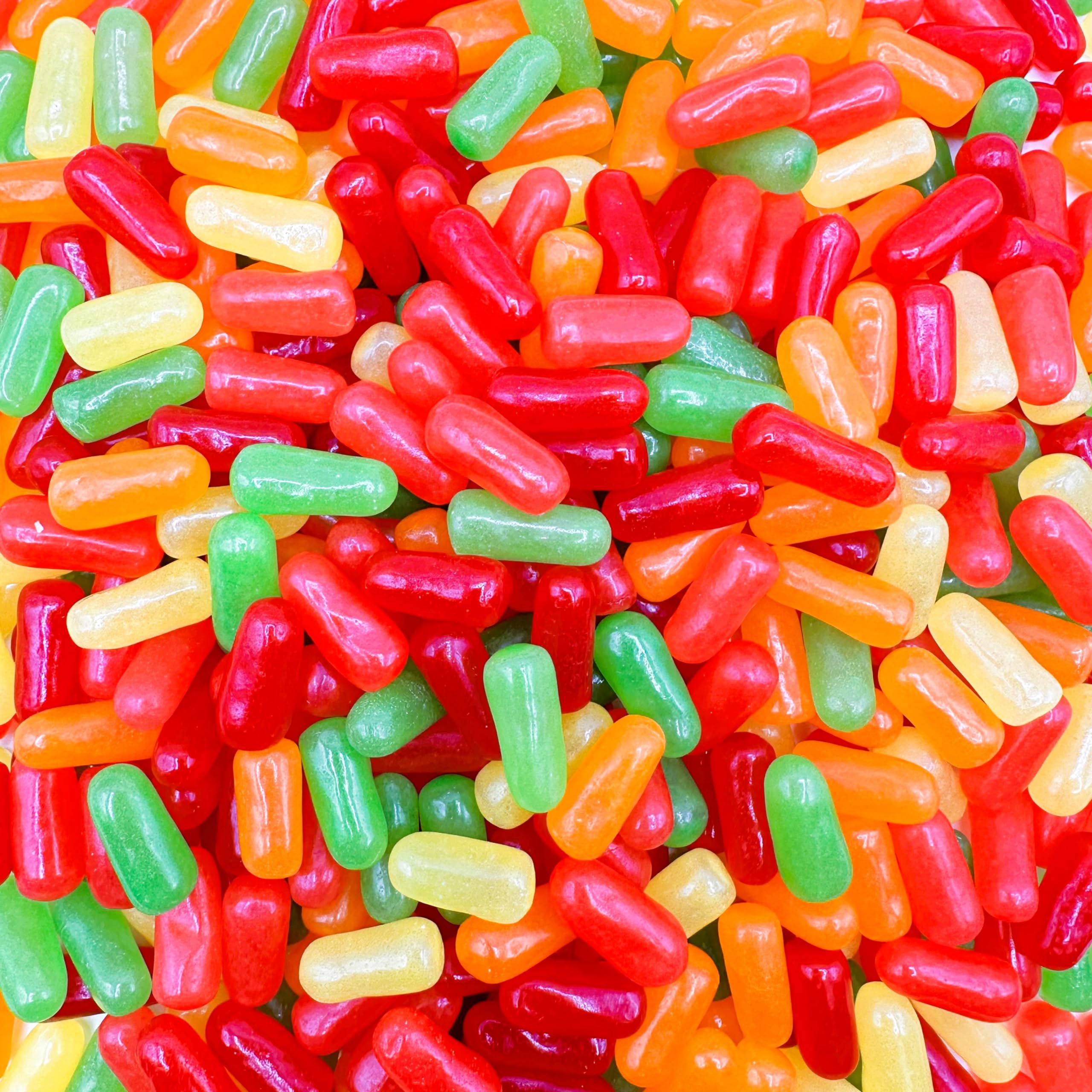 Mike and Ike Candy Bulk - 1 Pound Bag - Original Fruit Flavored Variety - Chewy Mike and Ikes Candies - Fat Free Movie Theater Candy