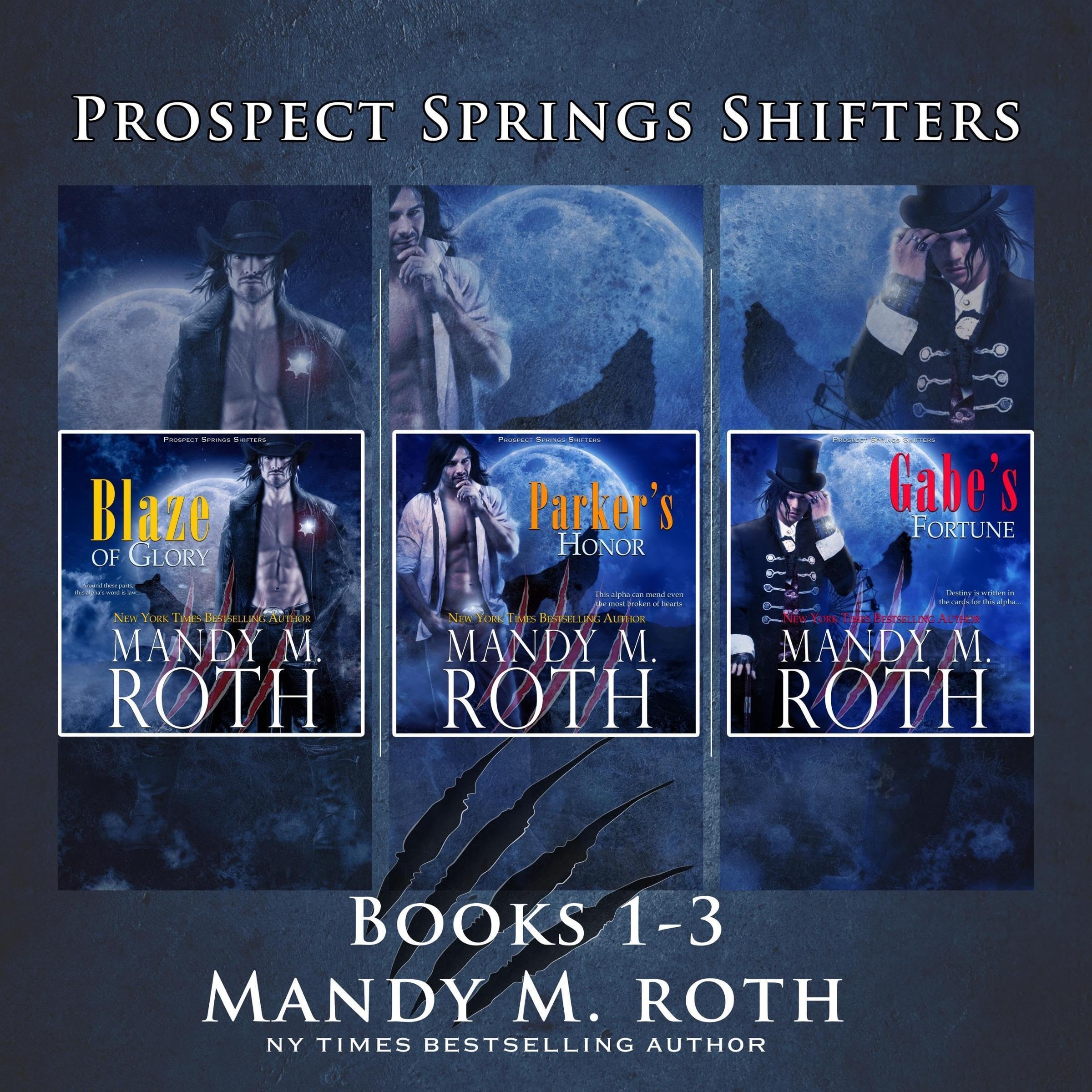 Cover art for Prospect Springs Shifters Complete Series, Books 1-3