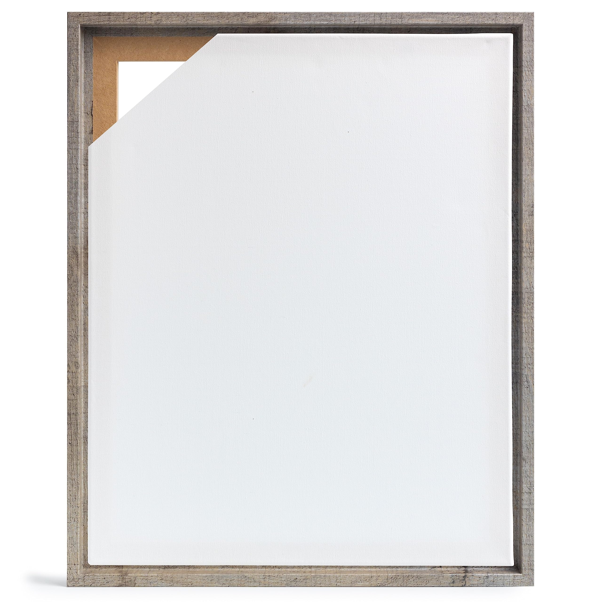 Ramka na zdjęcia pusta ramka na płótnie obrazy na blejtramie | format 70 x 90 cm o wyglądzie dzikiego dębu