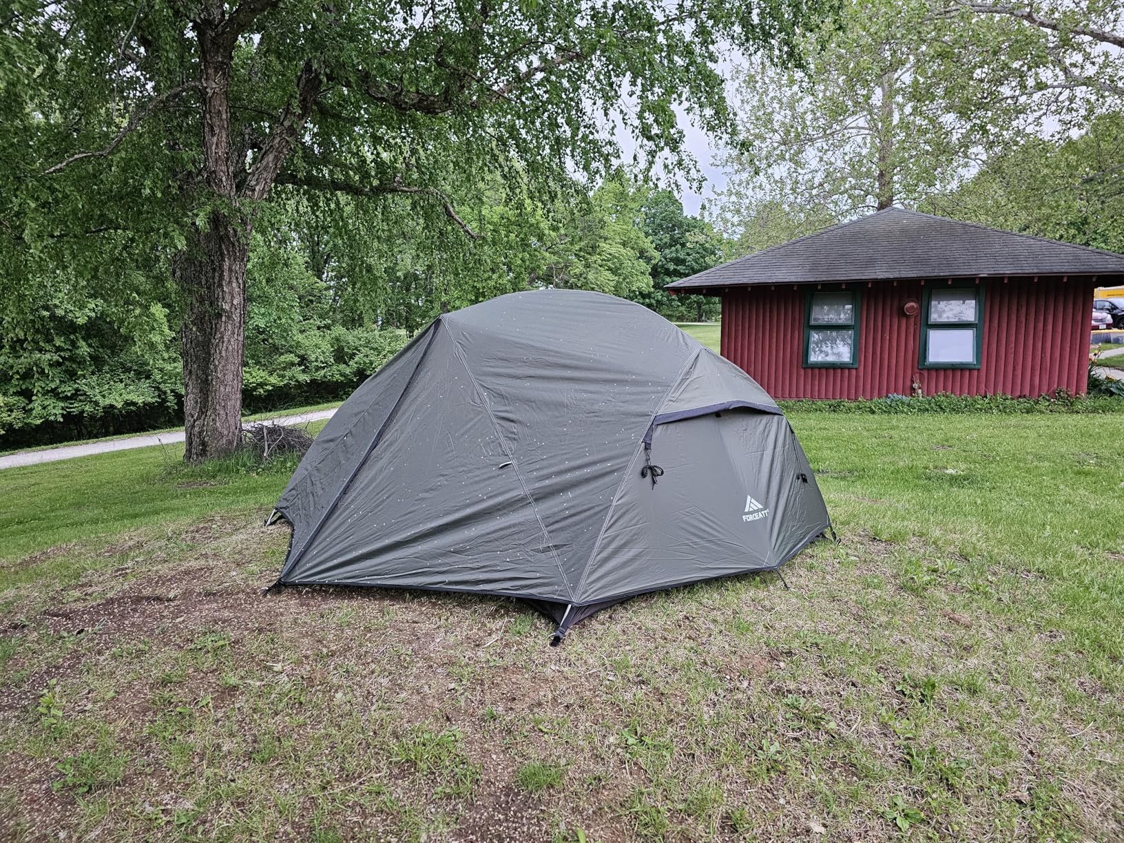 Forceatt Tent for 2 and 3 Person is Waterproof and Windproof, Camping Tent for 3 to 4 Seasons, Lightweight Aluminum Pole Backpacking Tent Can be Set Up Quickly, Great for Hiking customer photo 11