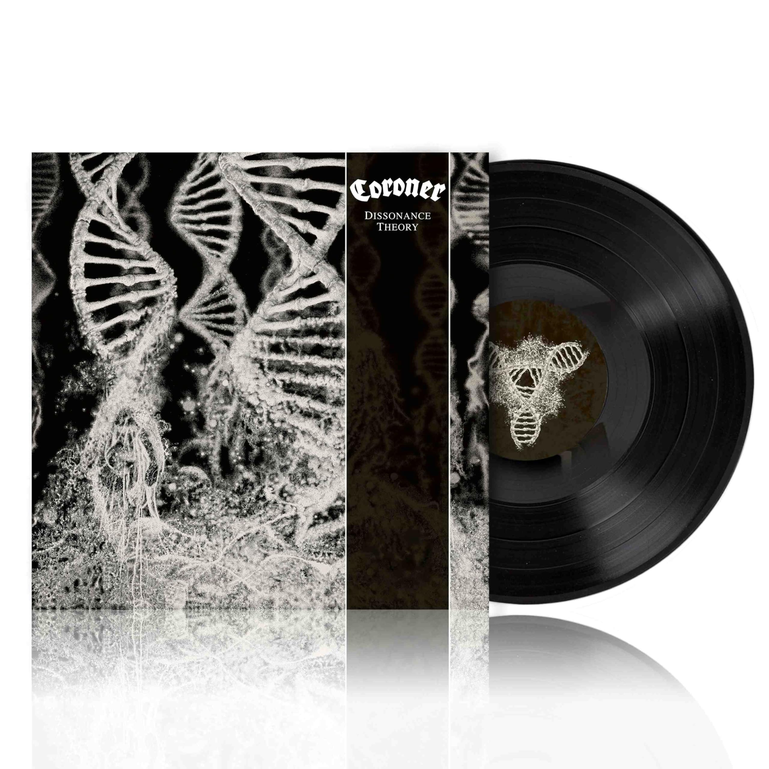 Coroner 'Dissonance Theory' LP Black Vinyl NEW SEALED