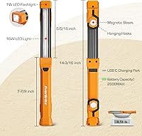 Vista 7 de EverBrite Juego de 6 mini linternas 1000LM LED de luz de trabajo