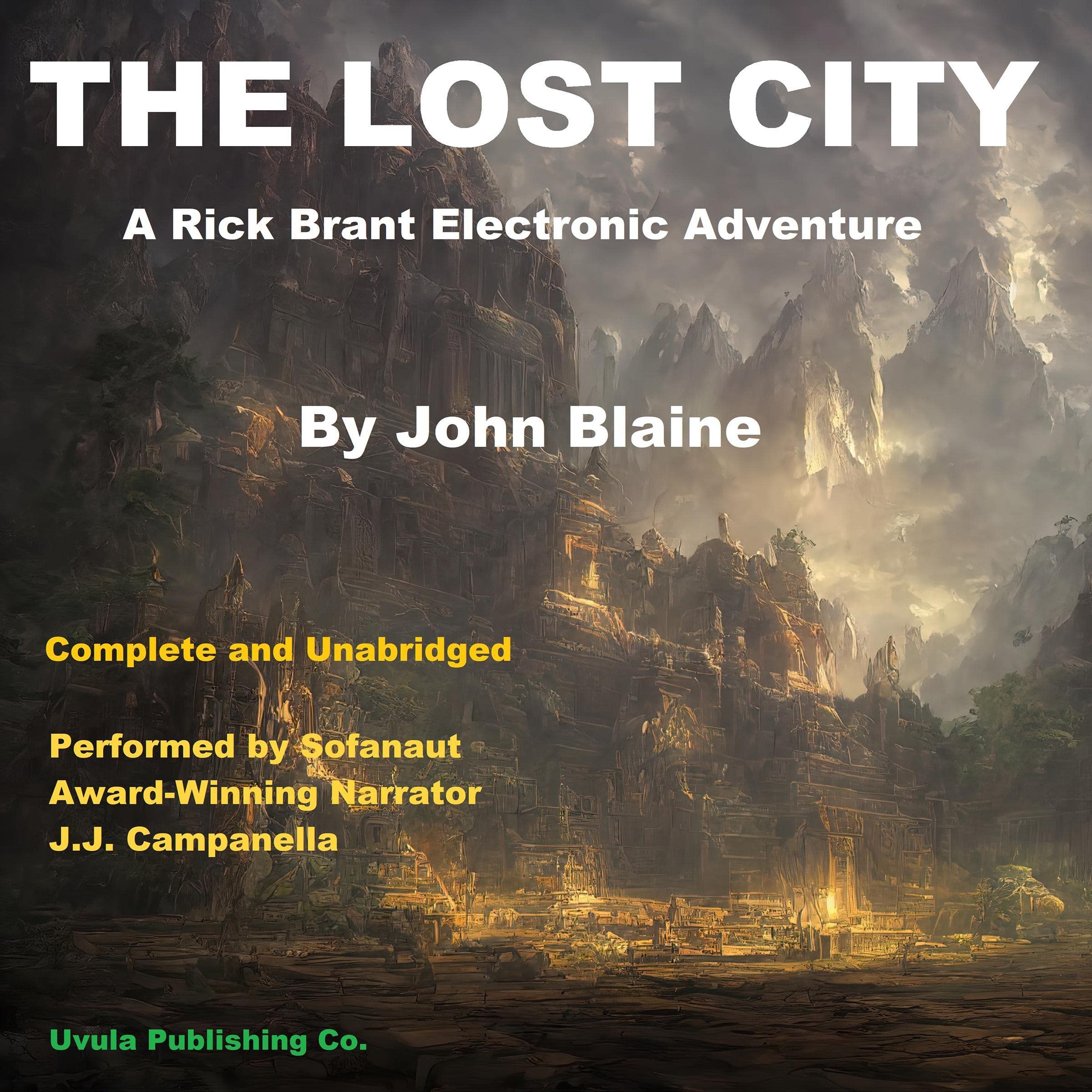 Cover art for The Lost City: A Rick Brant Electronic Adventure, Book 2